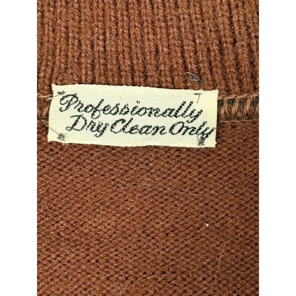 Vtg Andhurst Donegal Tweed Wool 3 Pc Suit Mens 42L Flare Leg Pants 37x33 - Picture 11 of 16